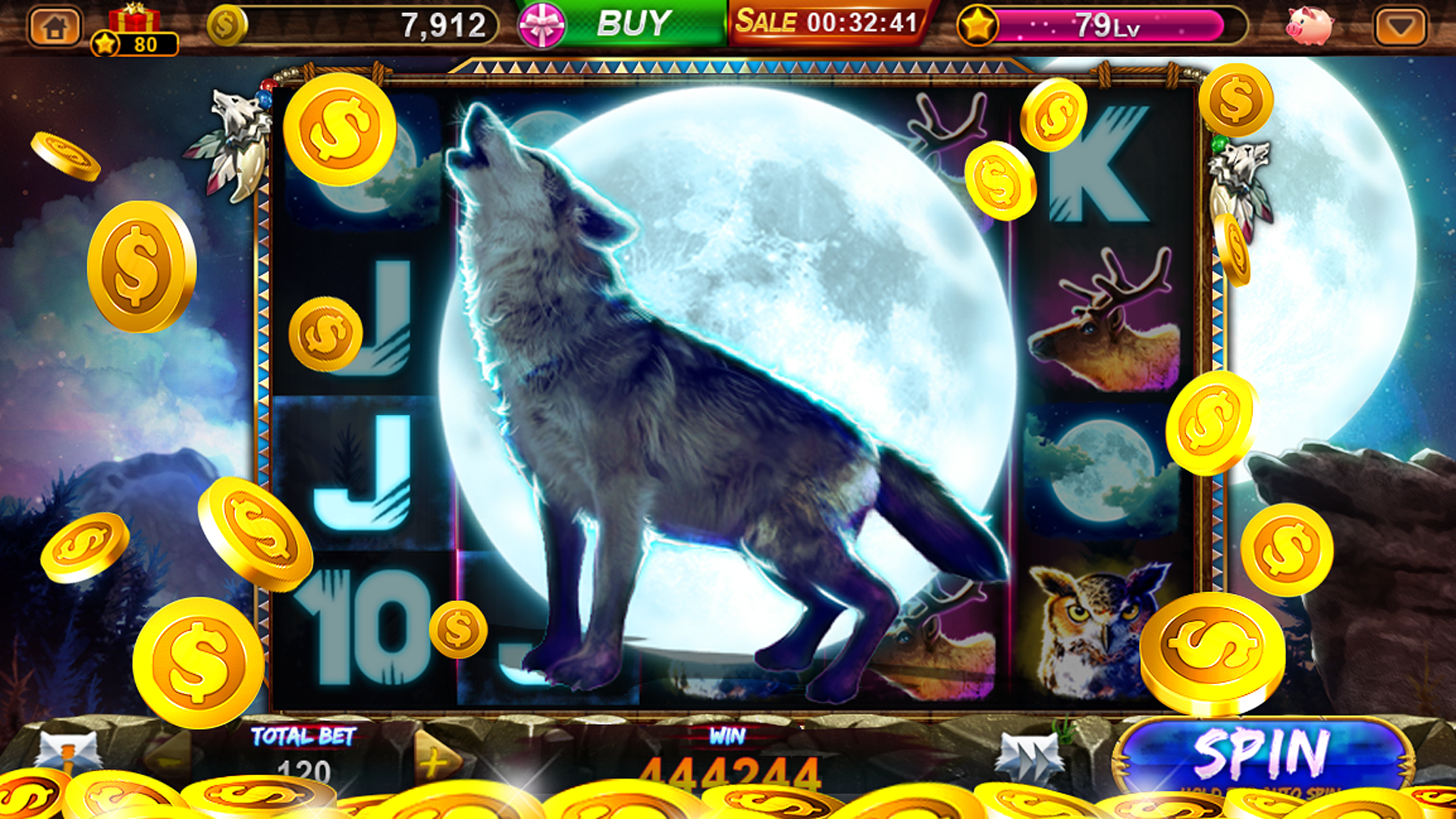 Ảnh chụp màn hình ứng dụng au88 - Trò chơi Slots cổ điển