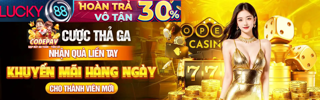banner khuyến mãi au88 lucky88